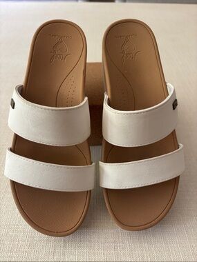 REEF Banded White Horizon Hi Sandals (10)